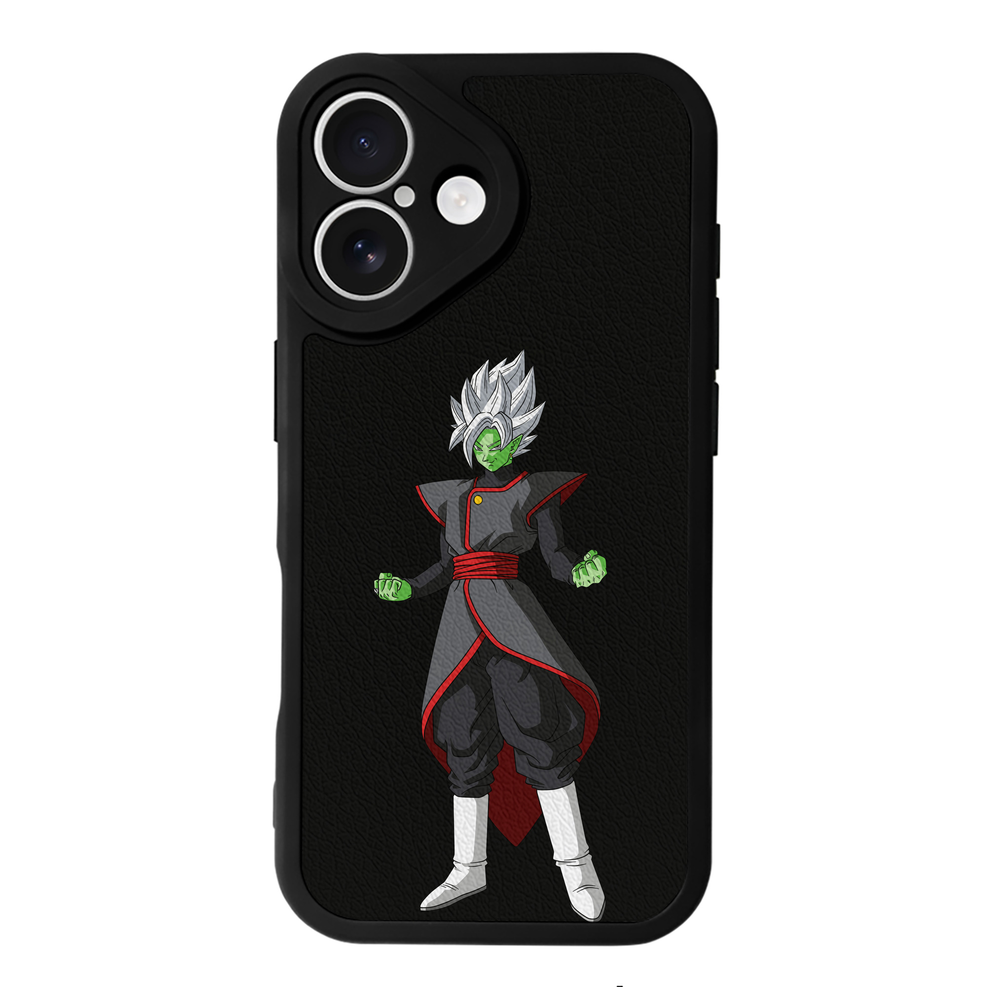 （画像用） ドラゴンボール ベジット DRAGON BALL Vegetto 【iPhone 16シリーズ対応】シリコンスマホケース（レザー調） 材質：シリコン